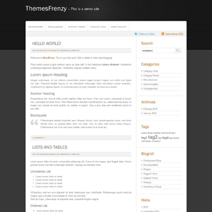 SimplePress 2 theme screenshot