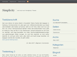 SimplicityBright theme screenshot