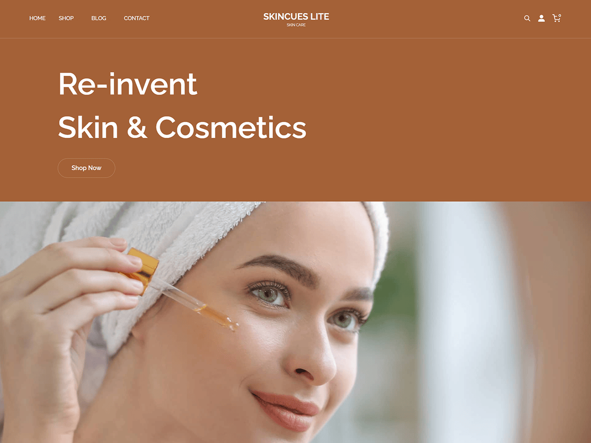 Skincues Lite theme screenshot