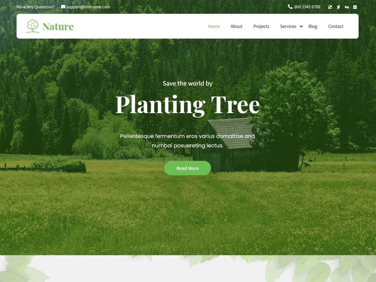 SKT Green theme screenshot