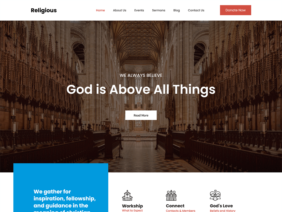 SKT Religious theme screenshot