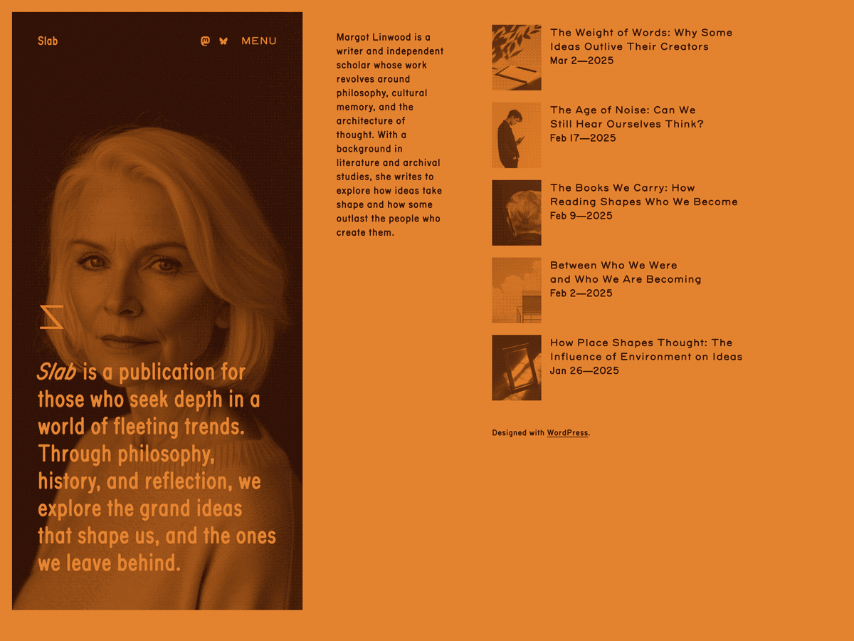Slab theme screenshot
