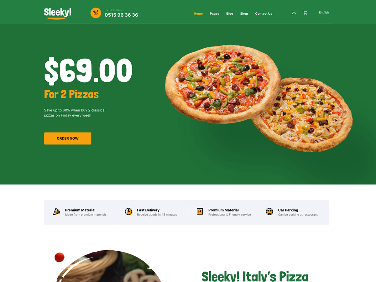 Sleeky theme screenshot