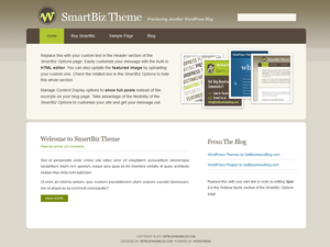 SmartBiz theme screenshot
