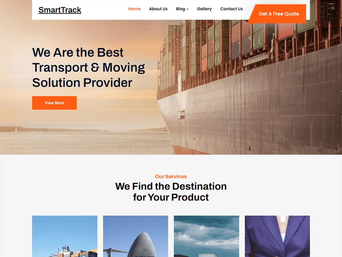 SmartTrack FSE theme screenshot