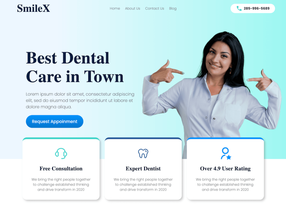 SmileX theme screenshot