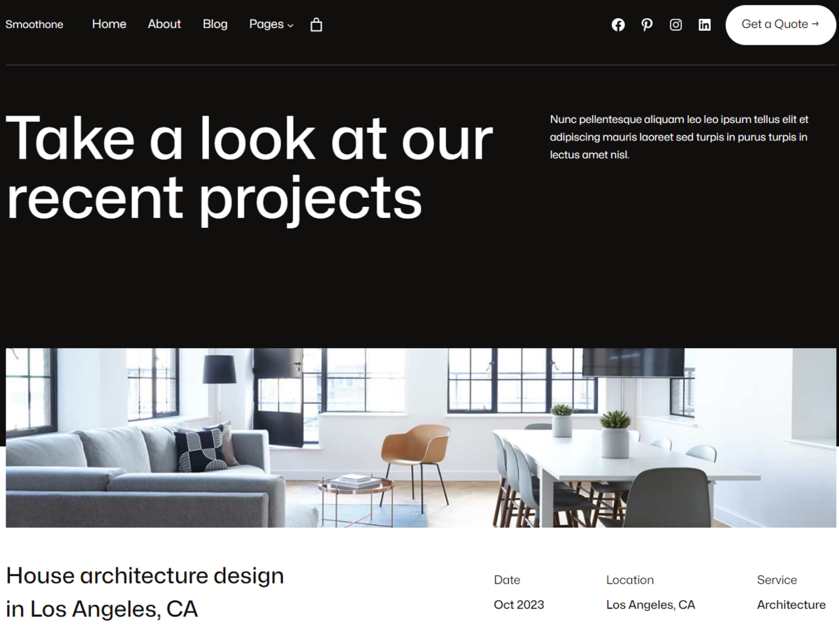 SmoothOne theme screenshot