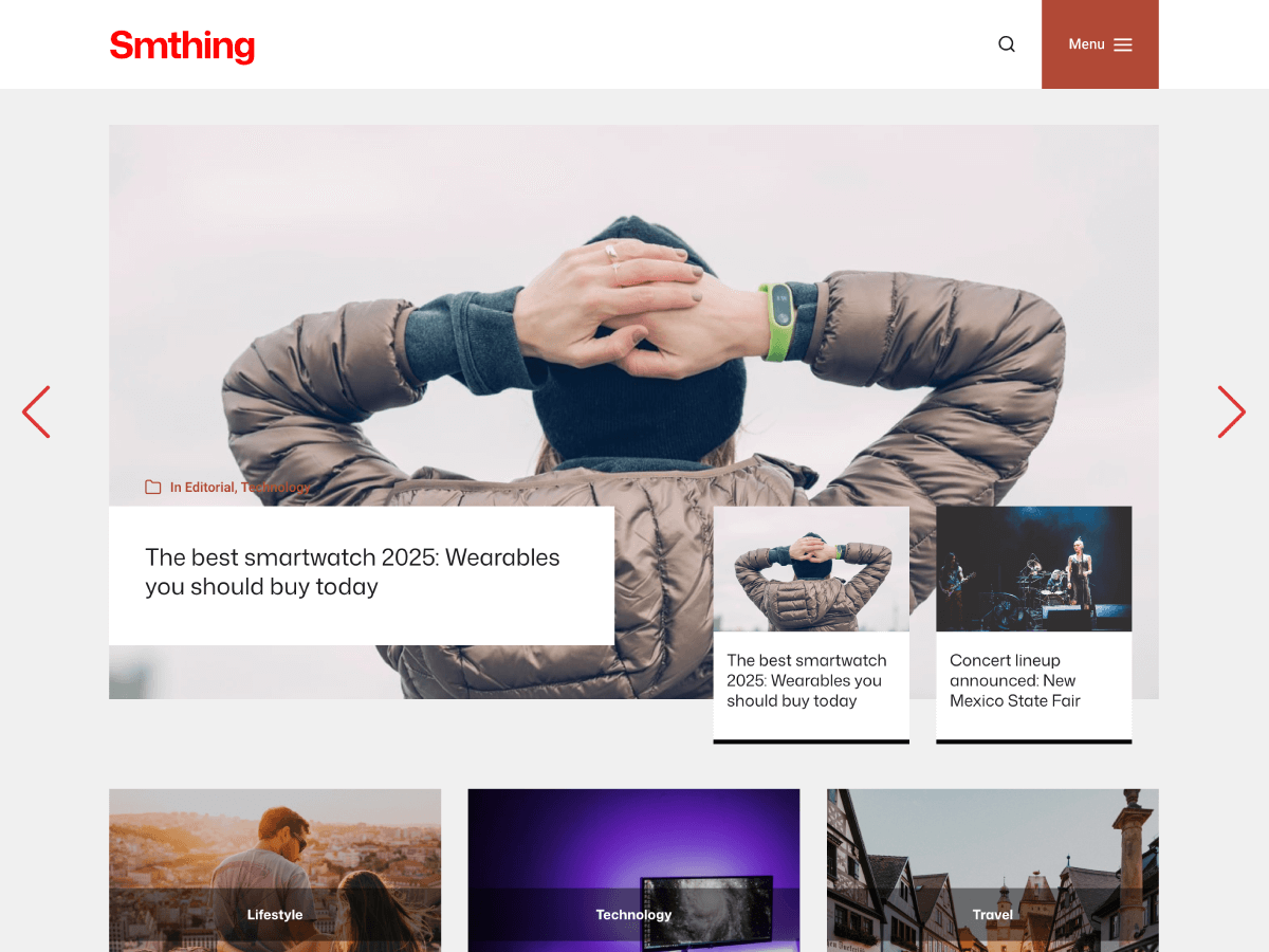 SmThing theme screenshot