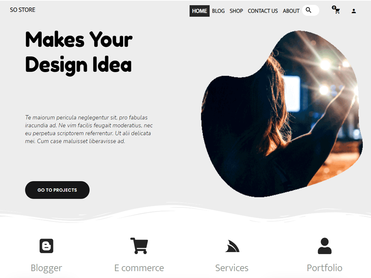 So Store theme screenshot