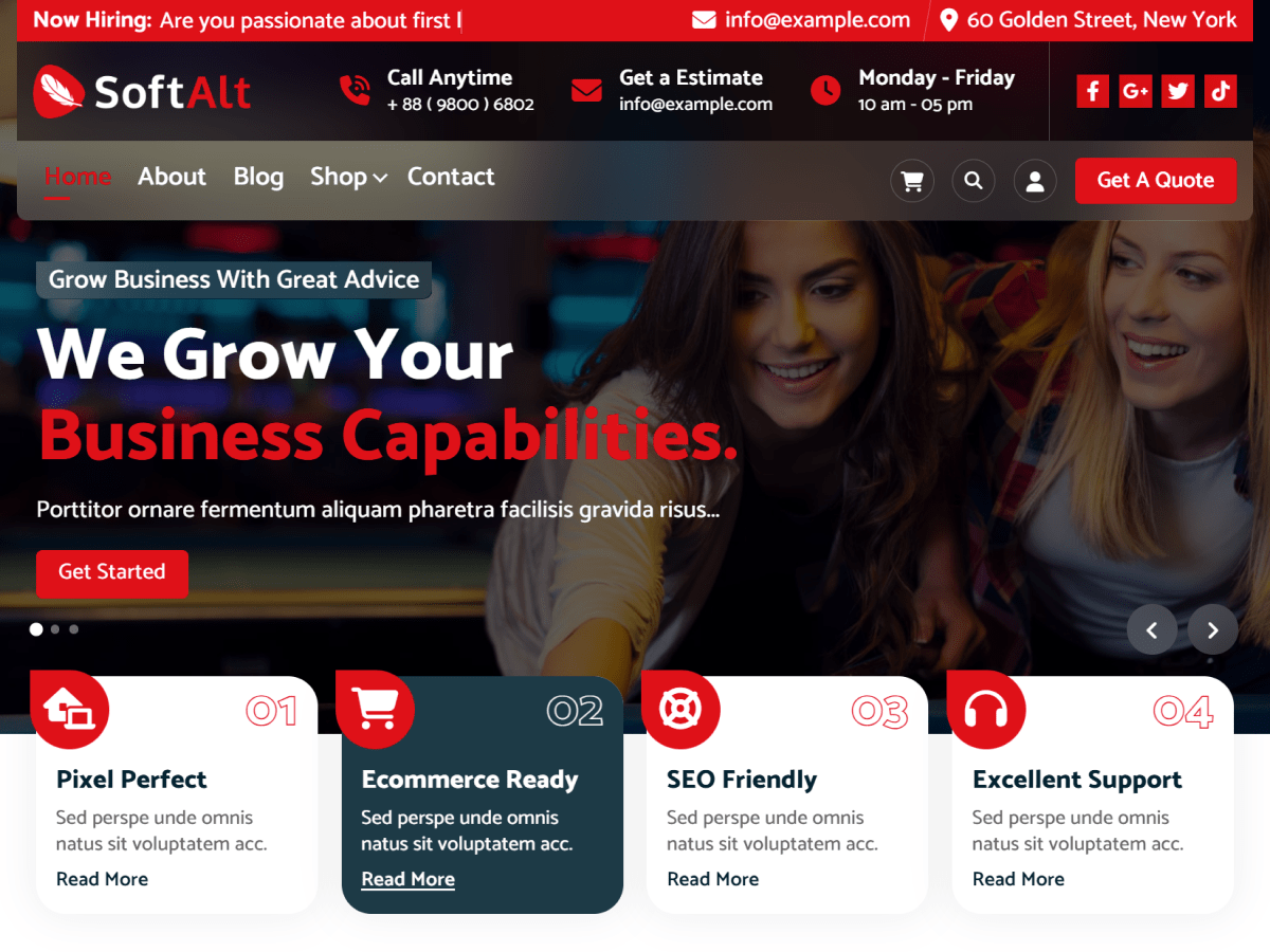 SoftAlt theme screenshot