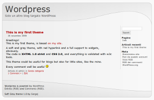SoftGray theme screenshot