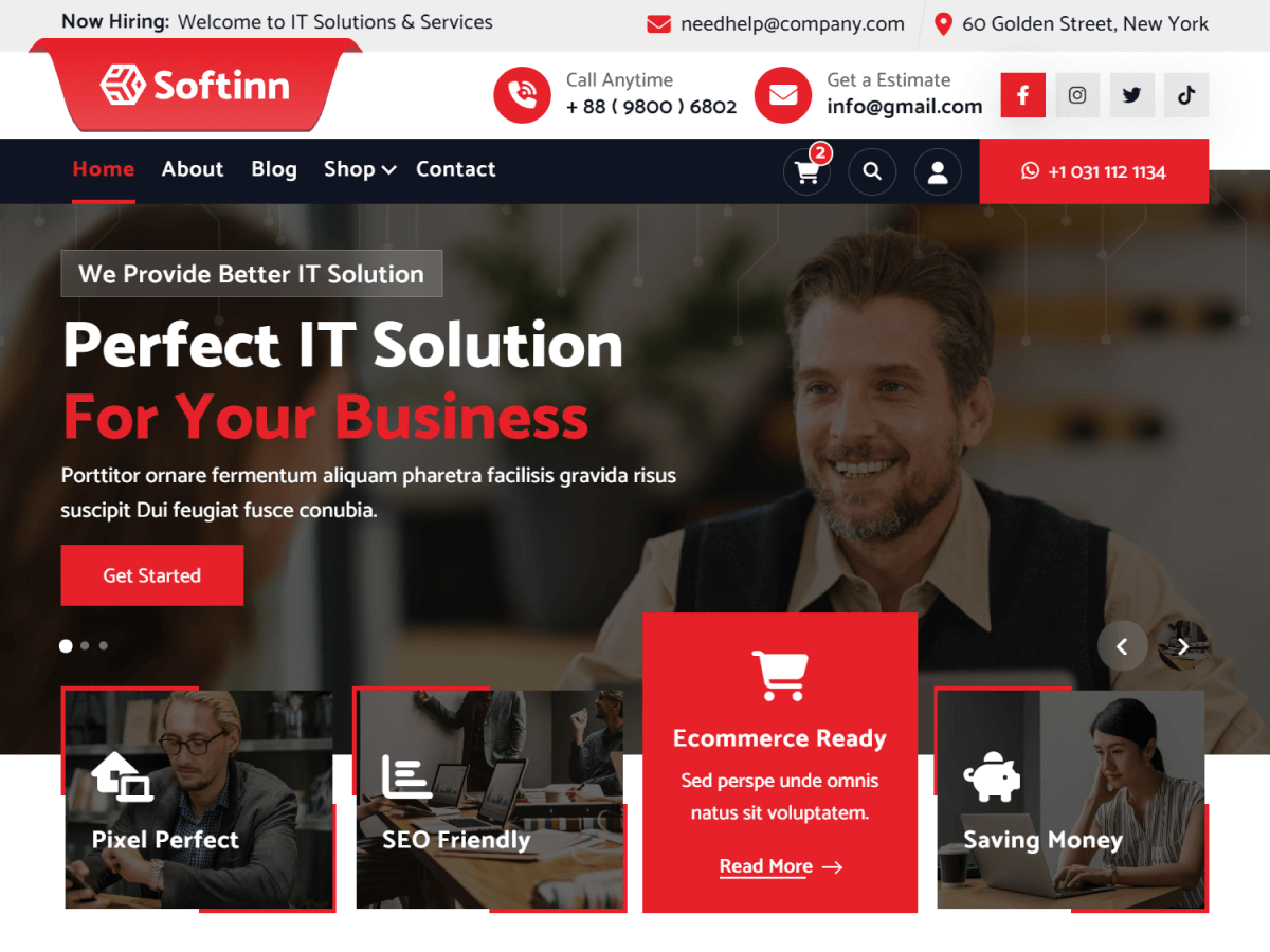 Softinn theme screenshot