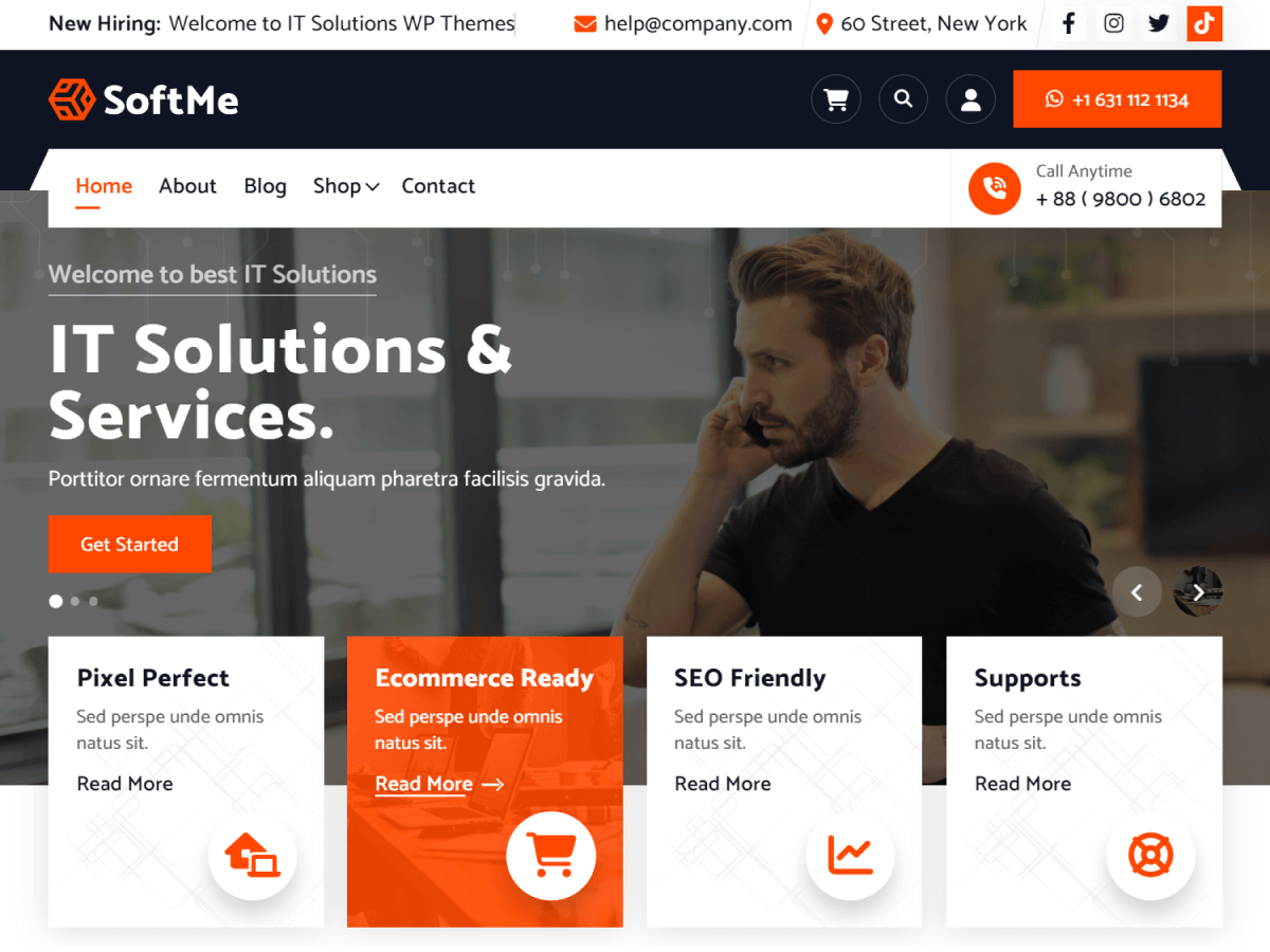 SoftMe theme screenshot