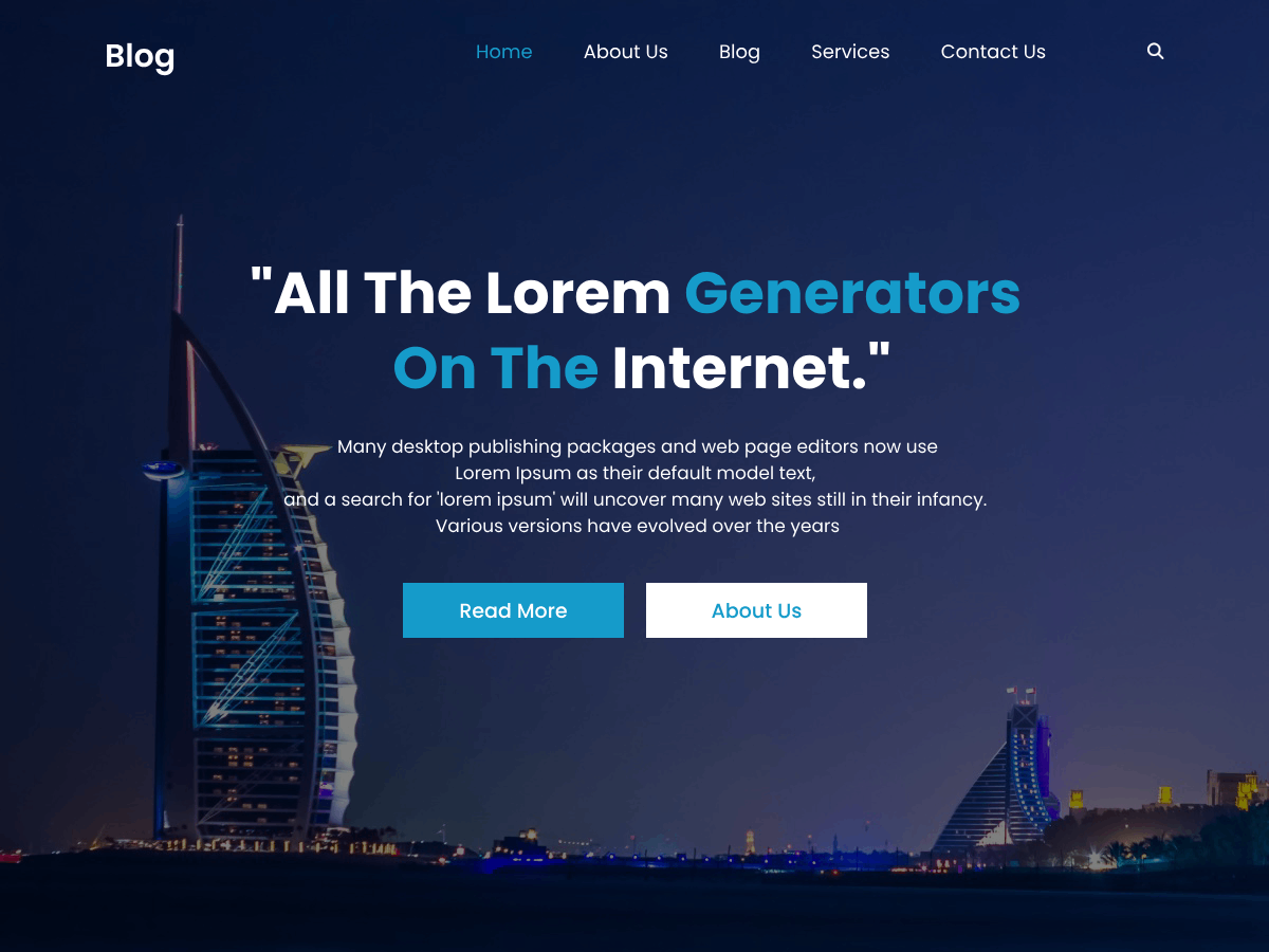 Soul Anchor theme screenshot