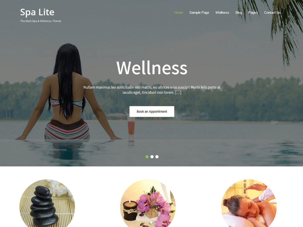 Spa Lite theme screenshot