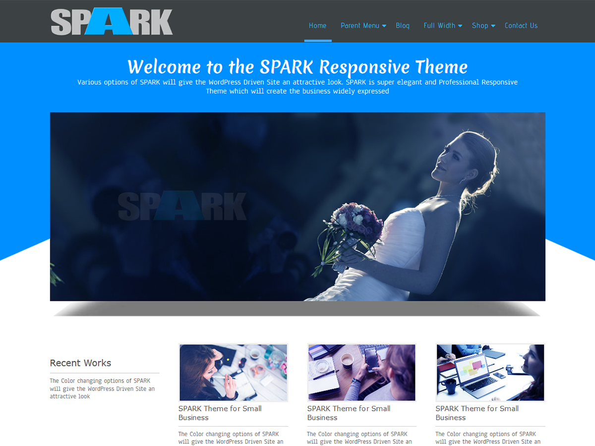 SPARK theme screenshot