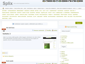 Splix theme screenshot