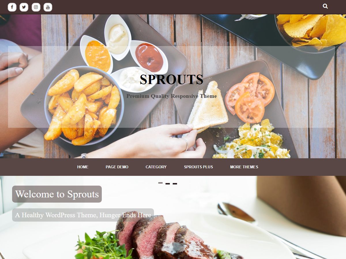 Sprouts theme screenshot