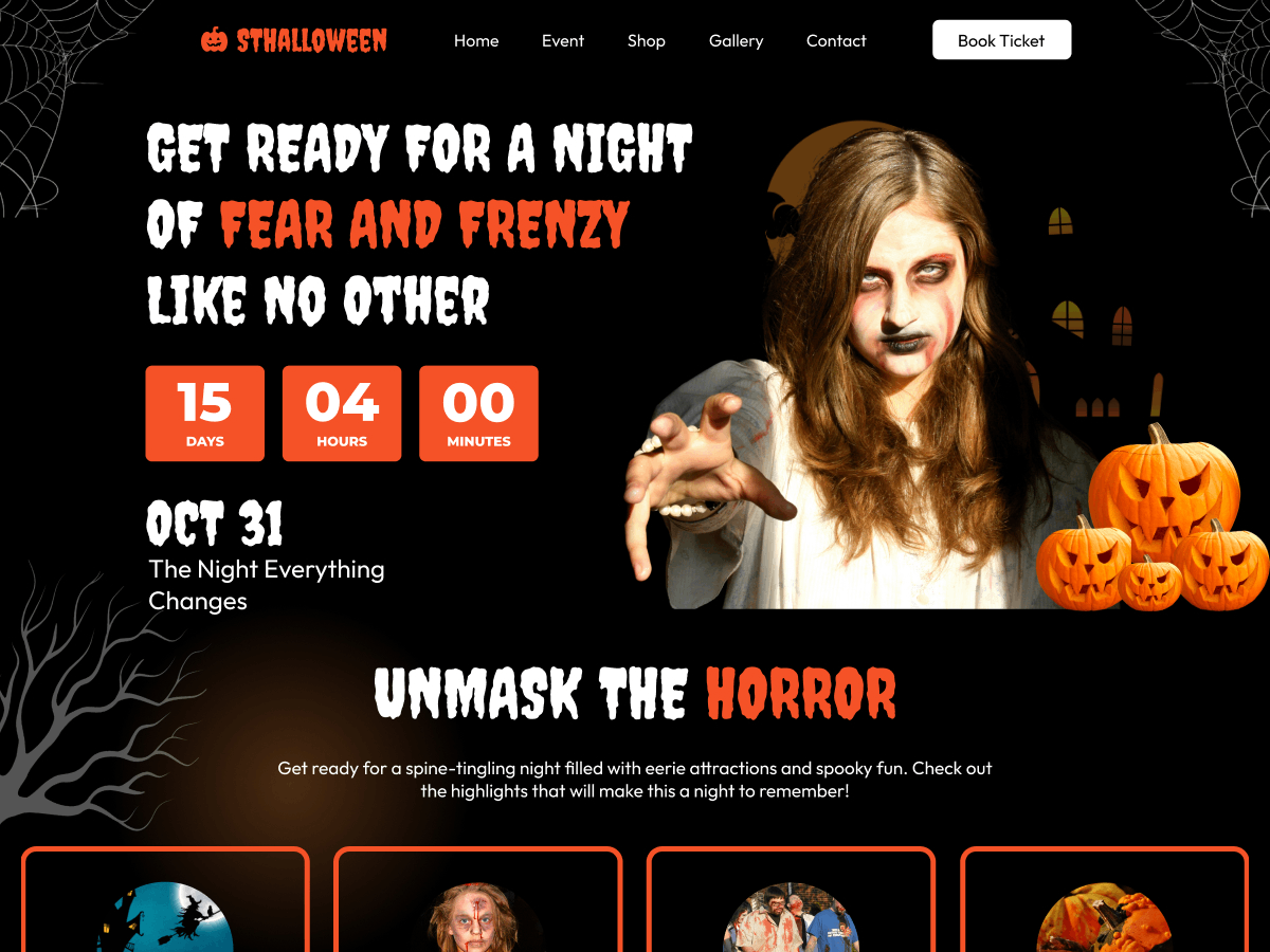 ST Halloween theme screenshot