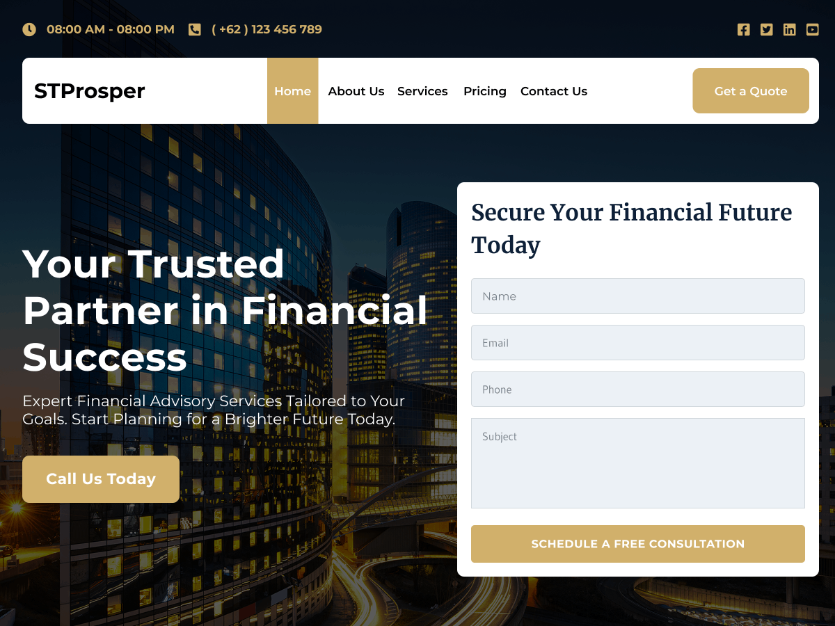 ST Prosper theme screenshot