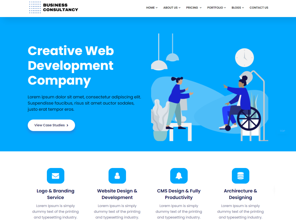 Startup Techup theme screenshot
