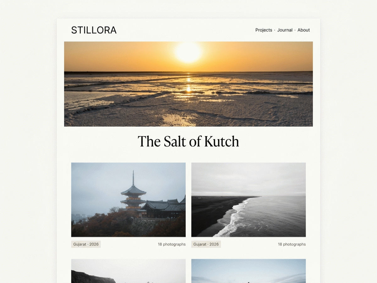 Stillora theme screenshot