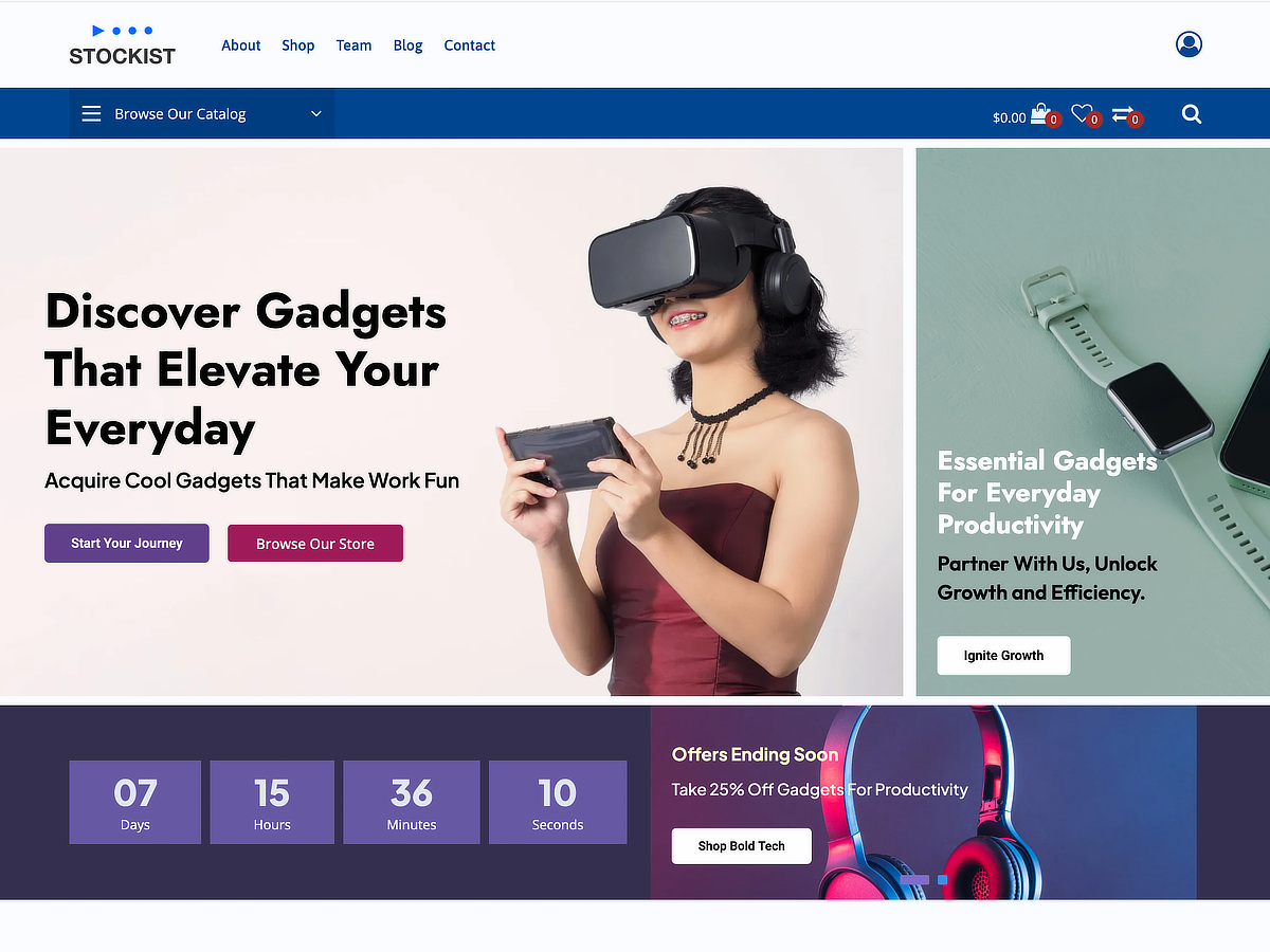 Stockist Mini theme screenshot