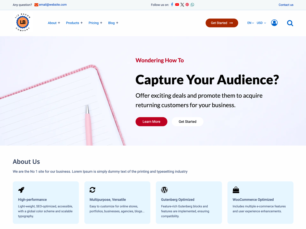 Stockist theme screenshot