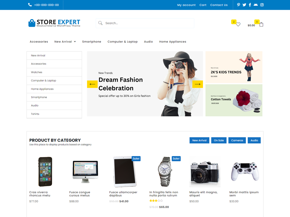 Store Expert theme screenshot