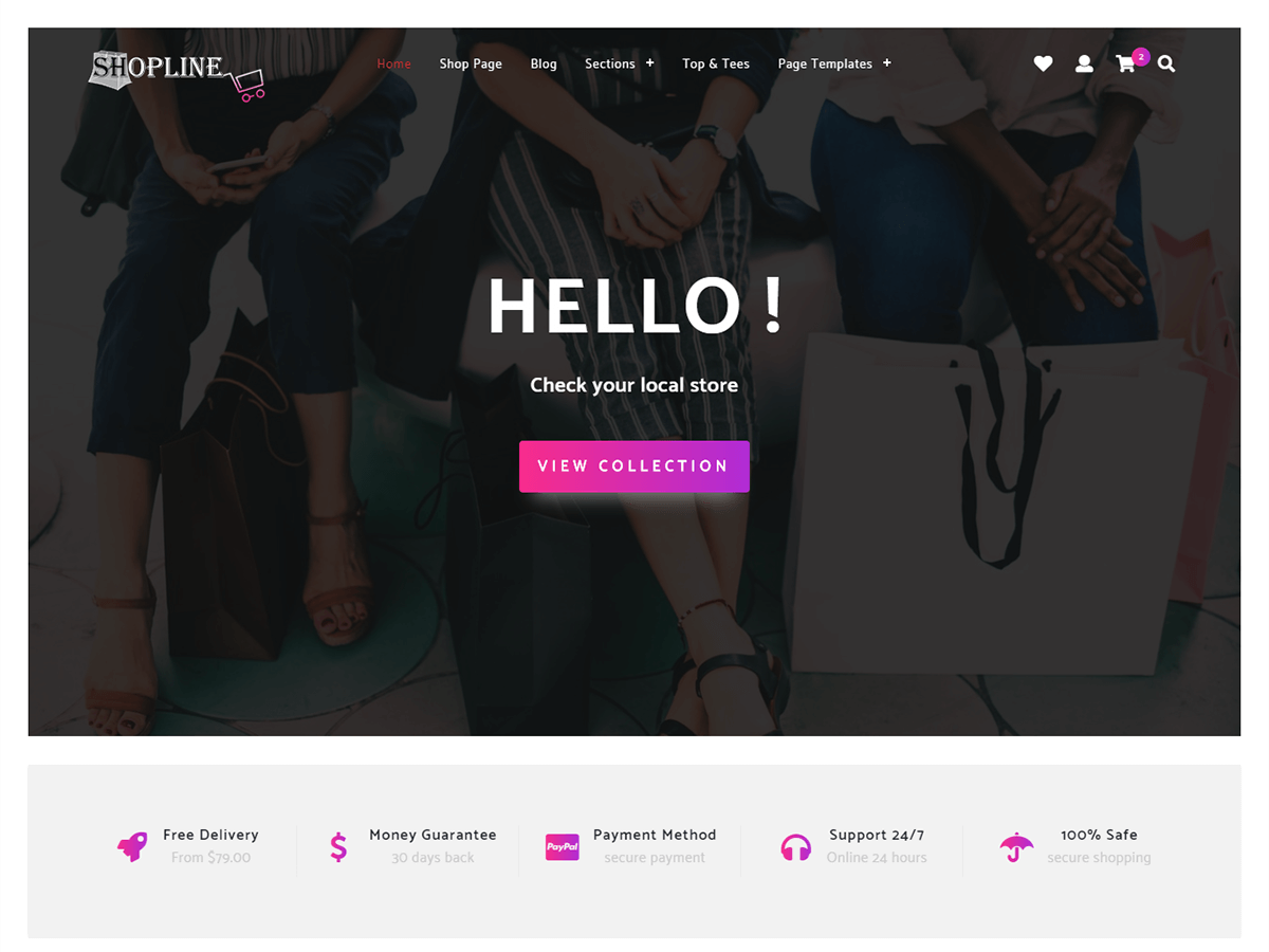 Store Shopline theme screenshot