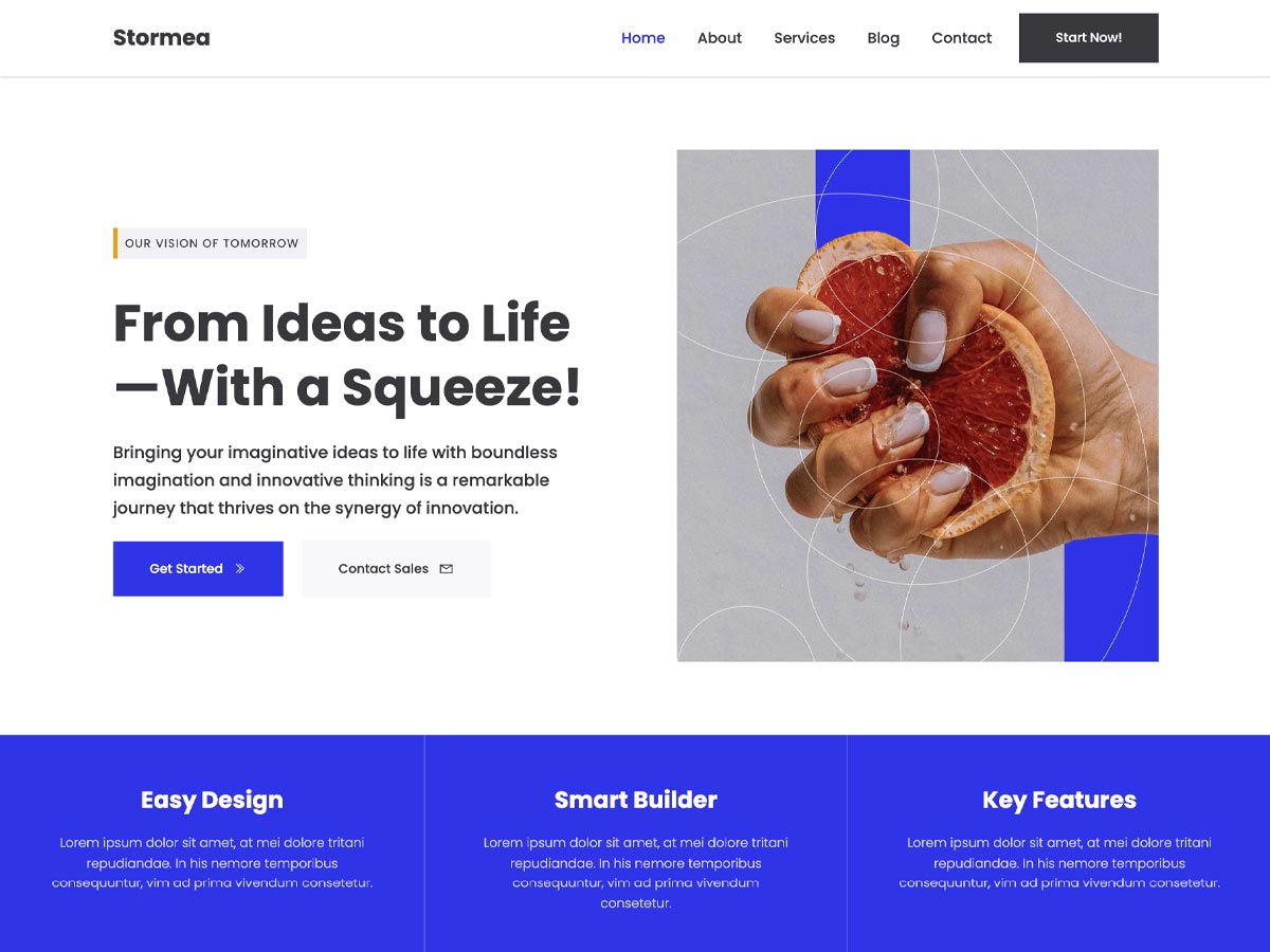 Stormea theme screenshot