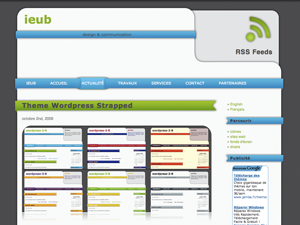 Strapped theme screenshot