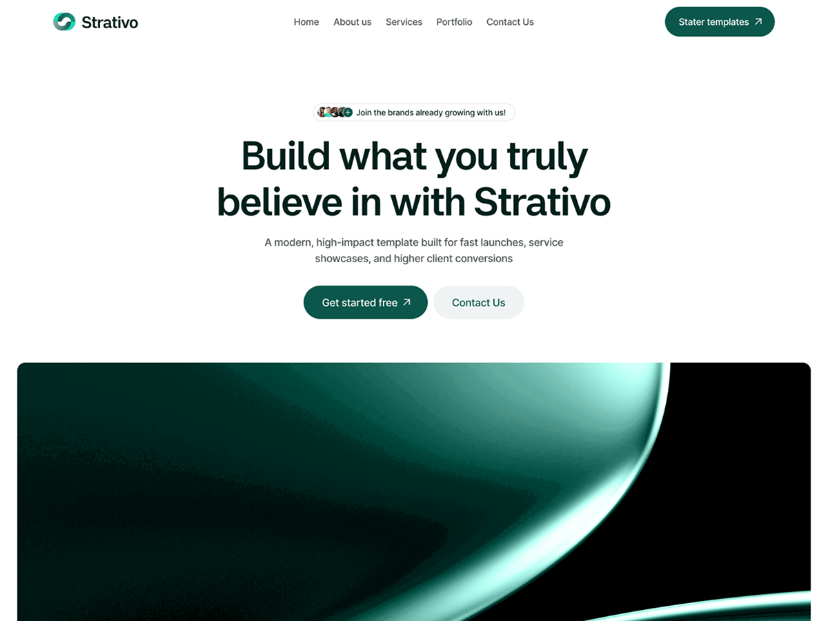 Strativo theme screenshot