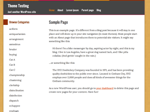 Stripay theme screenshot