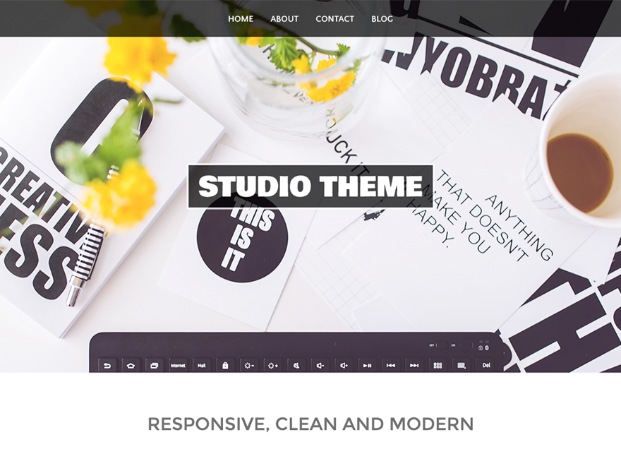 Studio theme screenshot