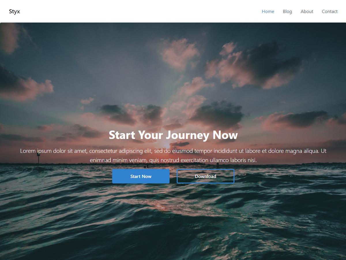Styx theme screenshot