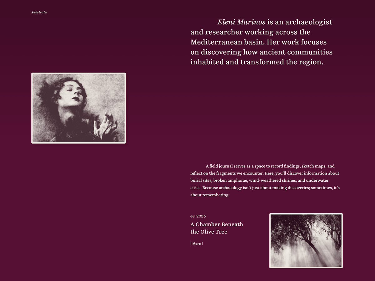 Substrata theme screenshot