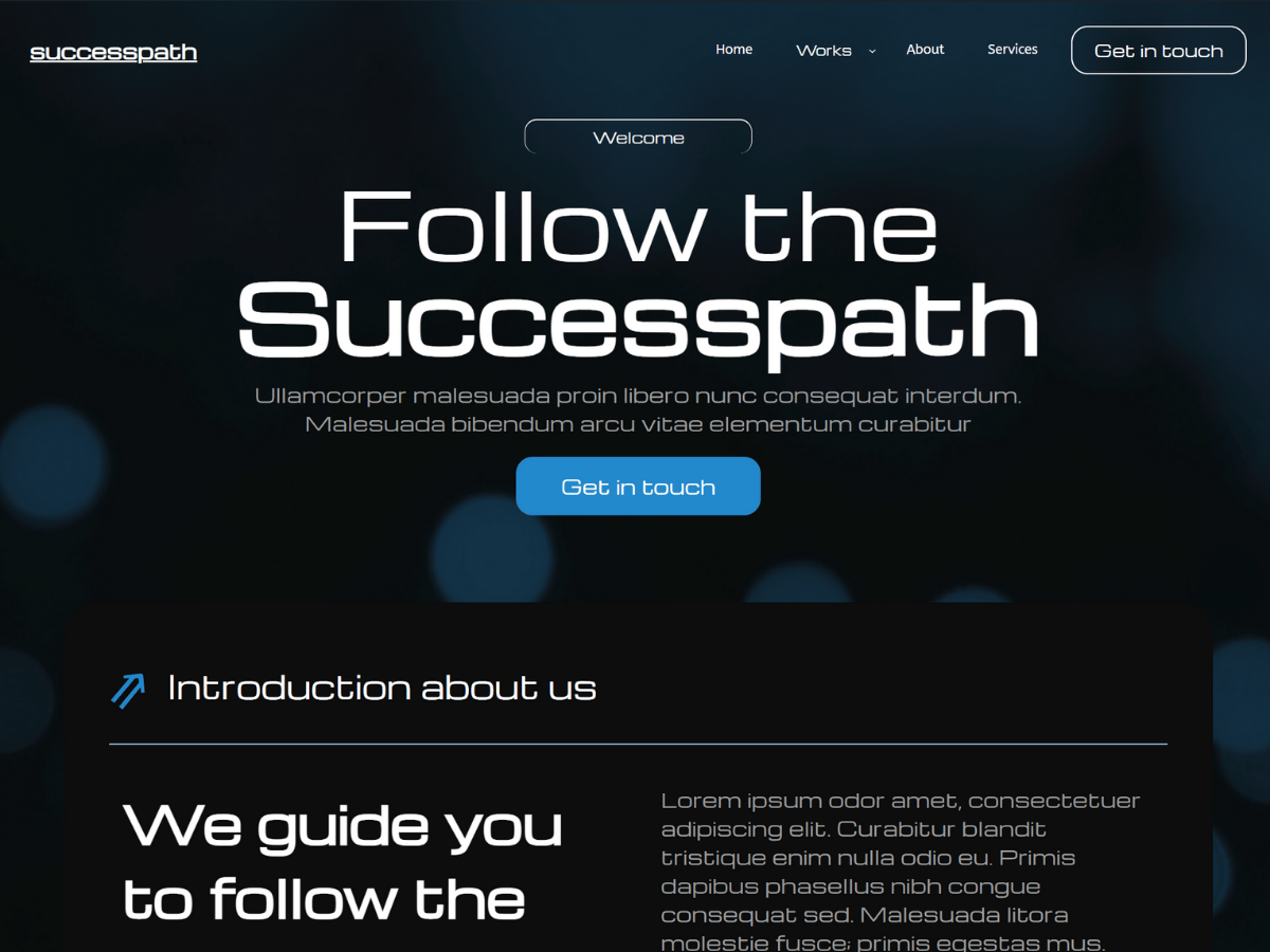 successpath theme screenshot