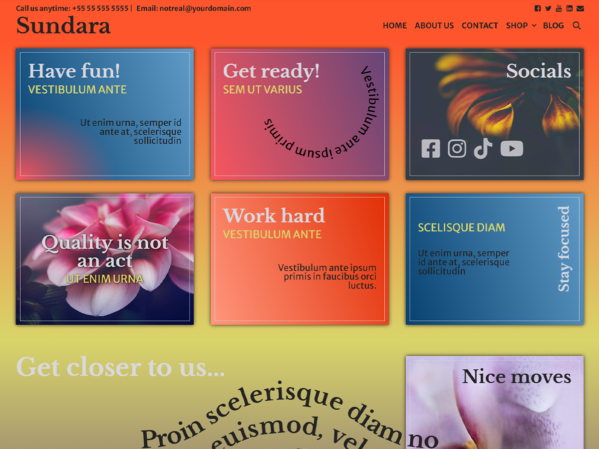 Sundara theme screenshot