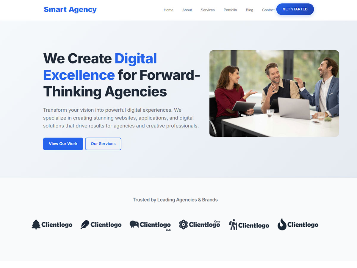 Super Agency theme screenshot