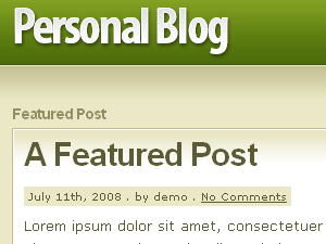 SuperFresh theme screenshot