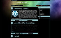 Surreal theme screenshot