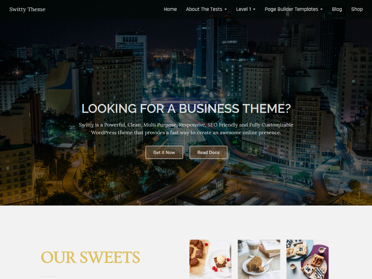 Switty theme screenshot