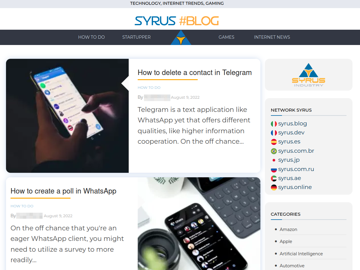 Syrus theme screenshot