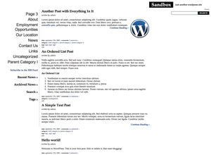Tabula Rosa theme screenshot
