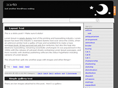 tarimon-black1 theme screenshot