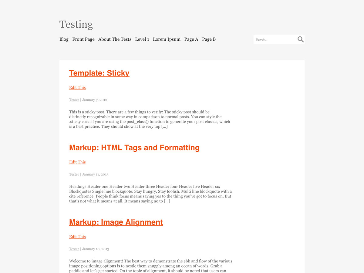 Team theme screenshot