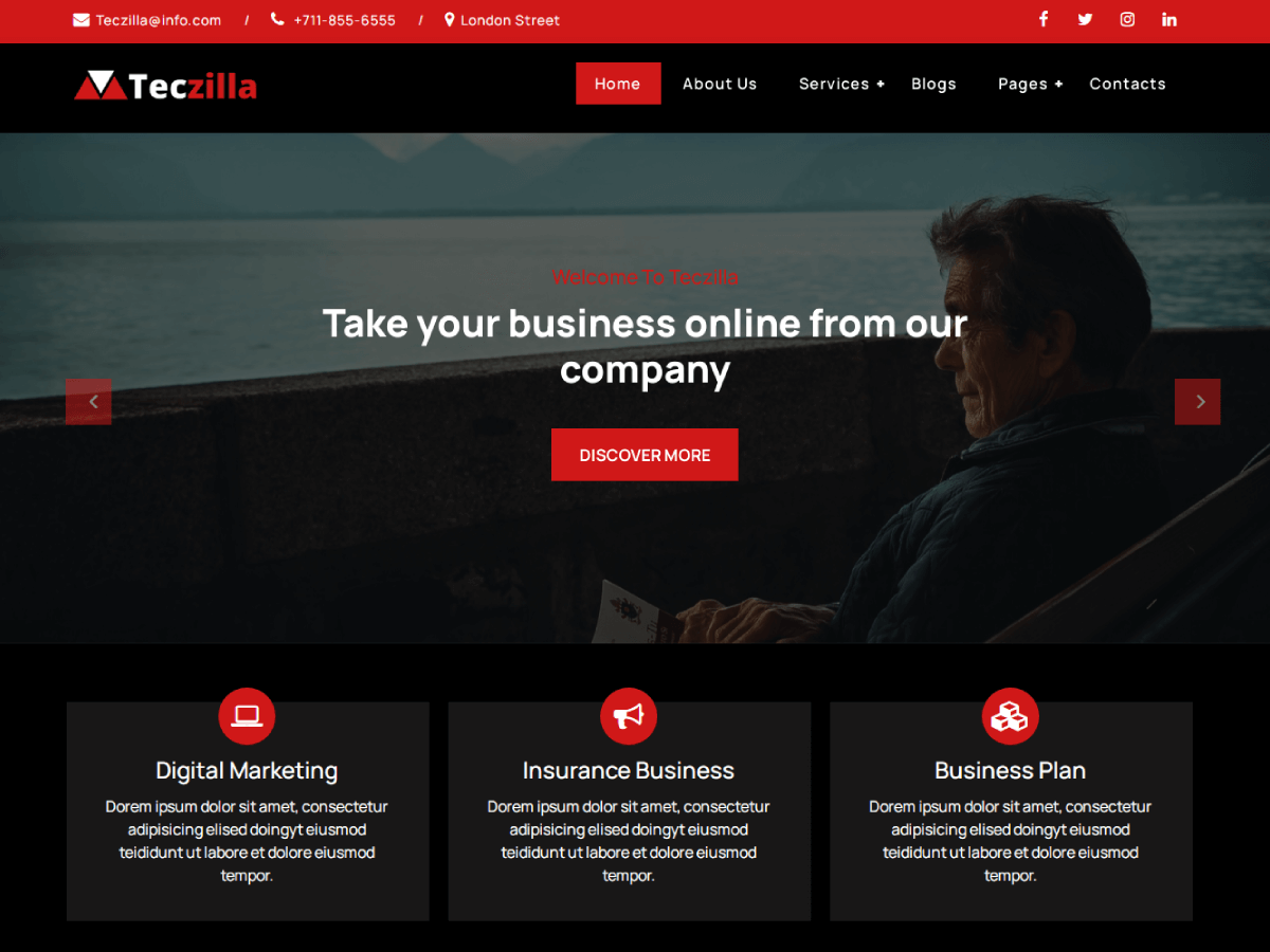 Teczilla Dark theme screenshot