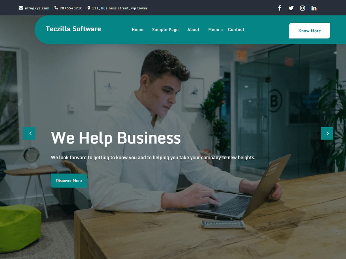 Teczilla Software theme screenshot
