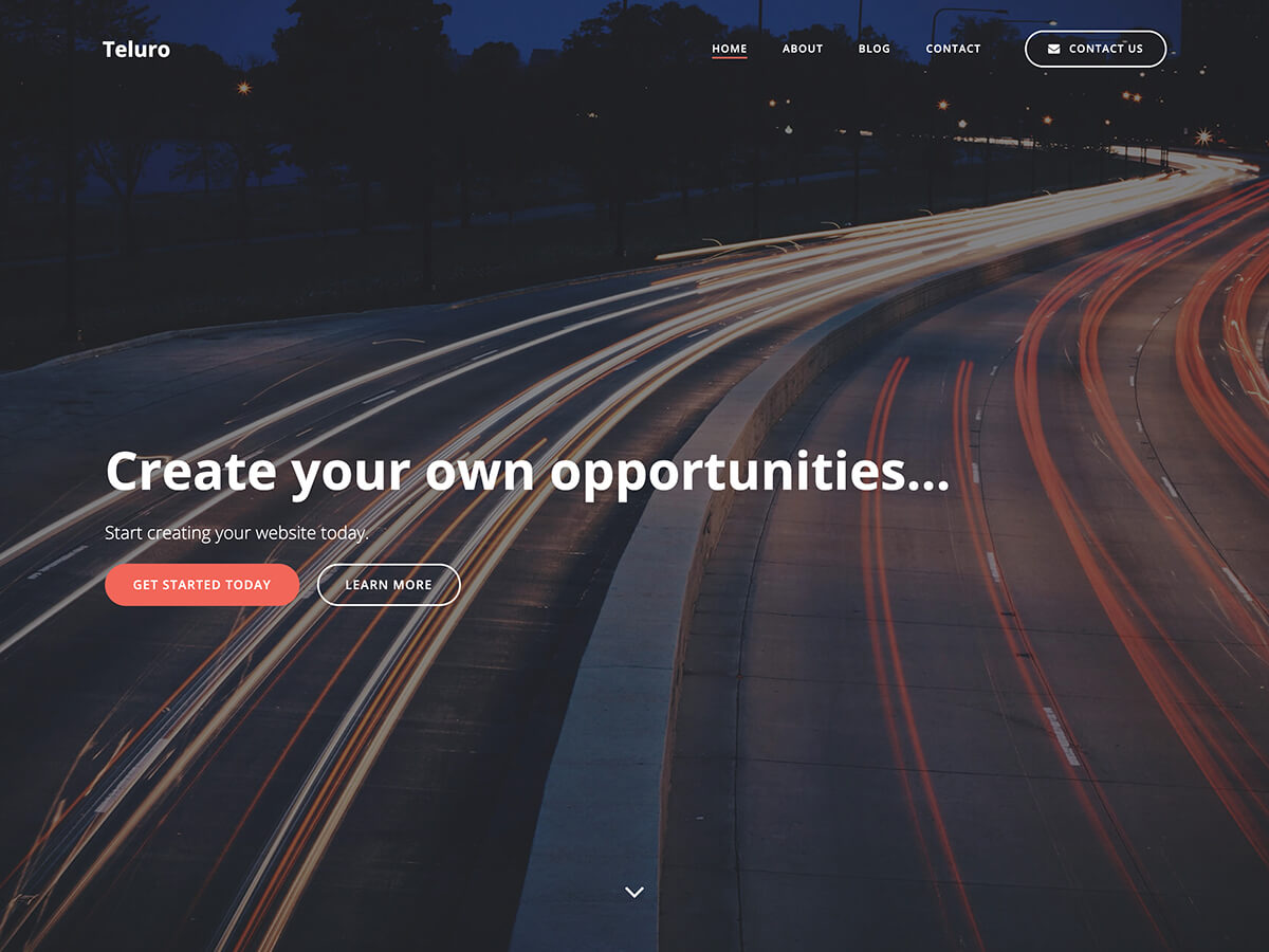 Teluro theme screenshot